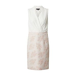 COMMA Puzdrové šaty ružová / biela vyobraziť