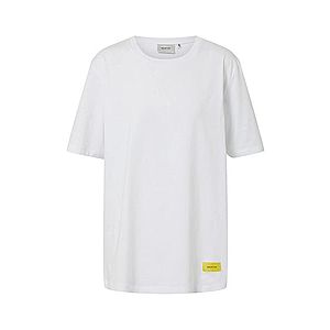 Gestuz Tričko 'LivGZ' biela / žltá vyobraziť