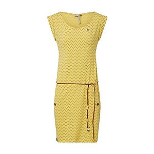 Ragwear Letné šaty 'Tag Zig Zag' žltá / citrónová vyobraziť