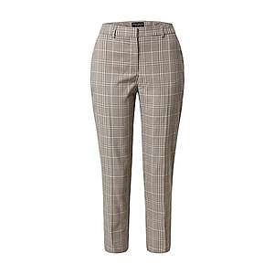 Dorothy Perkins Nohavice 'LIGHT CHECK TROUSERS' béžová / sivá vyobraziť