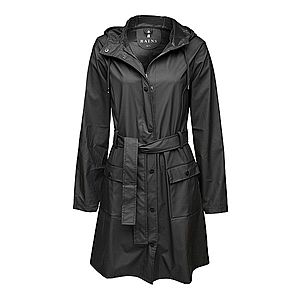 RAINS Prechodný kabát čierna vyobraziť