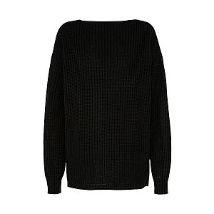 GLAMOROUS Oversize sveter 'LC0095' čierna vyobraziť