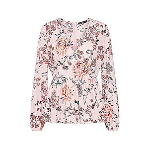 Boohoo Blúzka 'FLORAL' zelená / oranžová / ružová vyobraziť