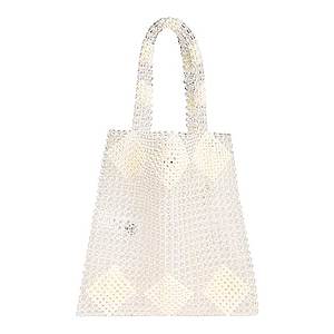 PIECES Shopper 'PCGILI PEARL BAG D2D' biela vyobraziť