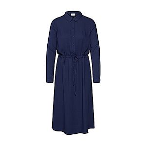 VILA Košeľové šaty 'XA L/S SHIRT DRESS /KA' námornícka modrá vyobraziť