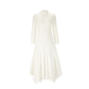 IVY & OAK Kokteilové šaty biela ako vlna vyobraziť