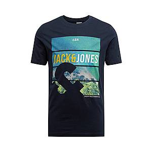 JACK & JONES Tričko tmavomodrá vyobraziť