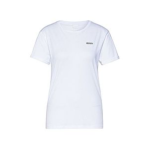 BOSS Tričko 'Tesolid' biela / staroružová vyobraziť