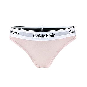 Calvin Klein - Modern Cotton svetloružové tangá-L vyobraziť