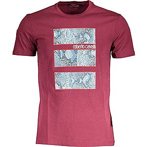 Roberto Cavalli pánske tričko Farba: červená, Veľkosť: M vyobraziť