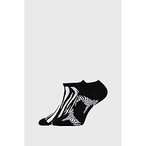 2 PACK dámskych ponožiek Zebra vyobraziť
