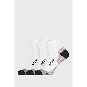 3 PACK bielych ponožiek FILA Multisport vyobraziť
