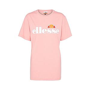 ELLESSE Tričko 'Albany' ružová / biela / oranžová / červená vyobraziť