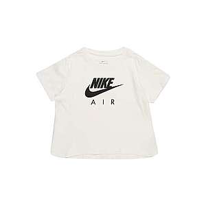 Nike Sportswear Tričko 'G NSW NIKE AIR CROP' čierna / biela vyobraziť