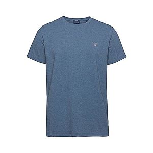 GANT Tričko modrá melírovaná vyobraziť