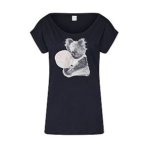 Iriedaily Tričko 'Koala Bubble Tee' biela / čierna vyobraziť