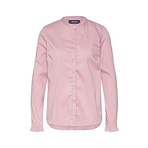 MOS MOSH Blúzka 'Mattie Fine Stripe Shirt' rosé vyobraziť
