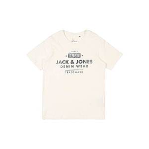 Jack & Jones Junior Tričko 'JJEJEANS TEE SS CREW NECK NOOS JR' biela vyobraziť