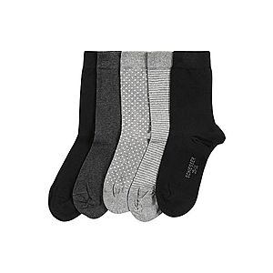 SCHIESSER Ponožky sivá / čierna vyobraziť