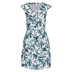 ZABAIONE Letné šaty 'Caprice' biela / pastelovo modrá vyobraziť