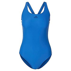 ADIDAS PERFORMANCE Športové jednodielne plavky 'Athly V 3-Streifen' kráľovská modrá / biela vyobraziť