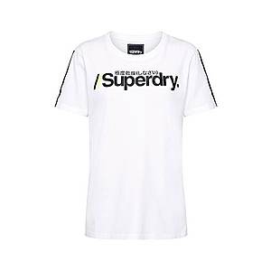 Superdry Tričko 'SERIF FLORAL' biela vyobraziť