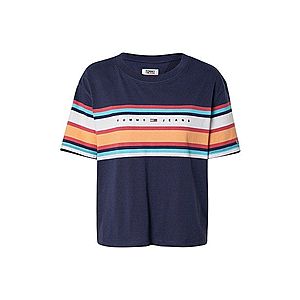 Tommy Jeans Tričko námornícka modrá / zmiešané farby vyobraziť