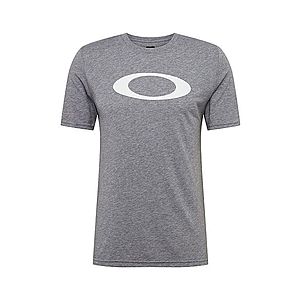 OAKLEY Funkčné tričko 'O-Bold Ellipse' biela / sivá vyobraziť