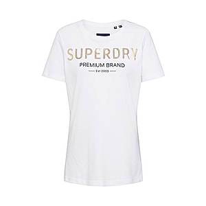 Superdry Tričko 'PREMIUM SEQUIN ENTRY TEE' biela vyobraziť