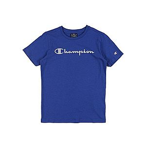Champion Authentic Athletic Apparel Tričko 'CREWNECK' biela / modrá vyobraziť