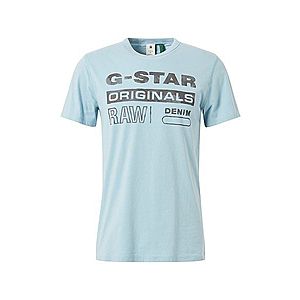 G-Star RAW Tričko 'Originals Water' svetlomodrá vyobraziť