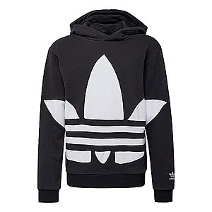 ADIDAS ORIGINALS Mikina 'Big Trefoil' biela / čierna vyobraziť