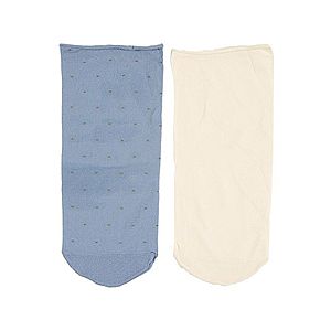 Swedish Stockings Ponožky 'Judith dots sock 2pack' béžová / modrá vyobraziť