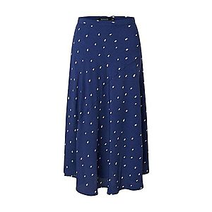 SOAKED IN LUXURY Sukňa 'SLAlaya Skirt' biela / modrá vyobraziť