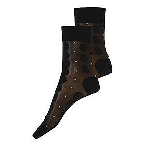 Swedish Stockings Ponožky 'Viola Dot Socks Black' čierna vyobraziť