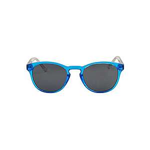 PUMA Slnečné okuliare 'PJ0025S Sunglass KID INJECTION' strieborná / modrá vyobraziť