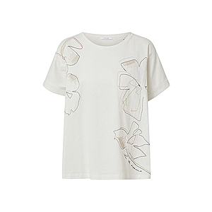 OPUS Tričko 'Sunda stitch' zmiešané farby / biela vyobraziť