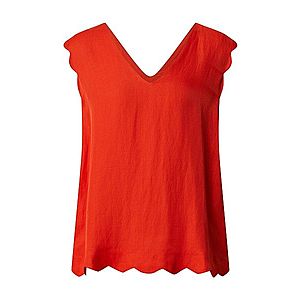 Esprit Collection Blúzka oranžovo červená vyobraziť