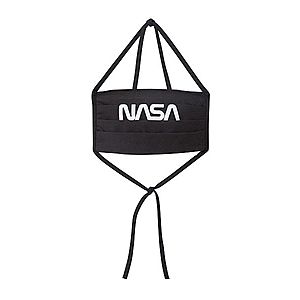 Mister Tee Látkové rúško 'NASA' čierna vyobraziť