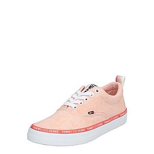 Tommy Jeans Nízke tenisky 'PASTEL COLOR LACE UP SNEAKER' ružová vyobraziť