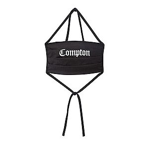 Mister Tee Látkové rúško 'Compton' čierna vyobraziť