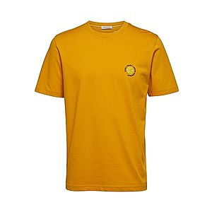 SELECTED HOMME Tričko zlatá žltá vyobraziť
