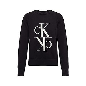 Calvin Klein Jeans Sveter čierna vyobraziť