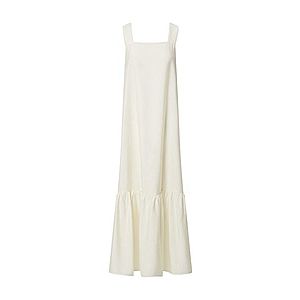 EDITED Letné šaty 'Natalie' šedobiela / biela vyobraziť