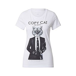 EINSTEIN & NEWTON Tričko 'Copy Cat' čierna / biela vyobraziť