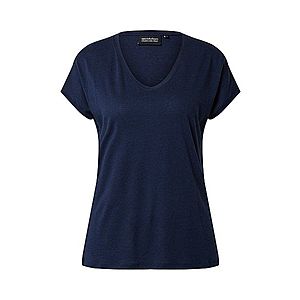 recolution Tričko 'Tencel Round V-Neck T-Shirt' námornícka modrá vyobraziť
