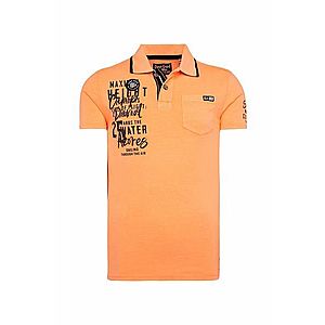 CAMP DAVID Tričko oranžová / čierna vyobraziť