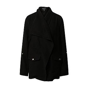 Dorothy Perkins Prechodná bunda 'Black Waterfall Jacket' čierna vyobraziť