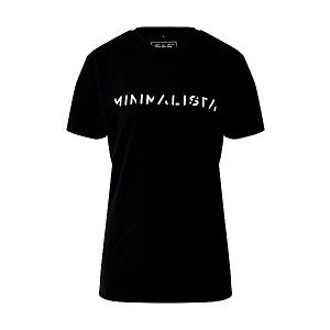 Merchcode Tričko 'Minimalista Tee' čierna vyobraziť