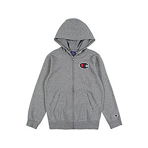 Champion Authentic Athletic Apparel Tepláková bunda 'Hooded Full Zip Sweatshirt' sivá melírovaná vyobraziť